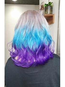 トムキャット(TOM CAT) ホワイトブリーチ×ギャラクシーカラー