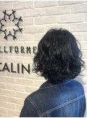 あご下ラインボブ×ゆるふわ巻き