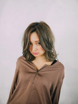 プロデュース 相模原店(Produce) フリンジウェーブ♪大人かわいい♪ハイライトカラー