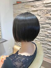 ヘアアンドメイク オプシス(Hair&Make OPSIS) 安定の黒髪”ショートボブ”♪