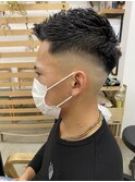 【cuzKLUB】バーバースタイル ジェット×フェードカット［池袋］