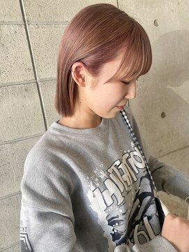 リール(rire) pink beige color