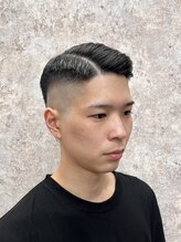 ヘアサロン シュウ 【戸田公園5分/メンズバーバー】サイドパートスキンフェード