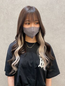 ロンド レア 天神大名店(Lond Le’a) インナーカラー/髪質改善/髪質改善トリートメント/グレージュ