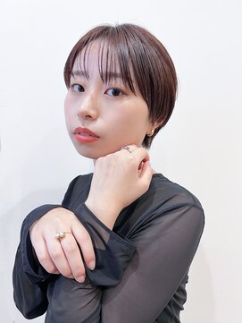 ロロン 代々木八幡(LORONG) ショートマッシュ オレンジブラウン