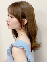 ハニーシブヤ(HONEY shibuya) 大人可愛い20代30代40代小顔に見せるおくれ毛カット