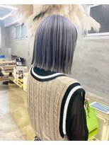 ソーコ 渋谷(SOCO)&nbsp;インナーカラーハイライトブリーチイルミナカラーダブルカラー