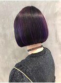 ★ハイライト_パープルカラー_ブリーチ1回★