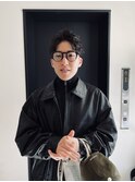 ナチュラルショートセンターパート