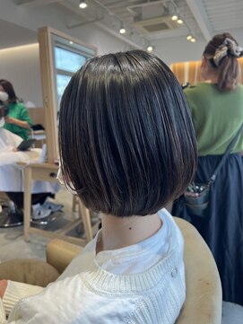 アドラーブル 駅南店(adorable) 【ハイライト】大人可愛い【ショートボブ】20代30代40代