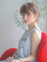 オジコロジ(ojiko.roji)&nbsp;☆月曜営業☆ojiko.ゆるふわ波巻きローポニーテール２