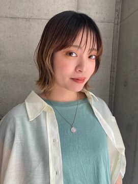 ゼンコー キチジョウジ シェール(ZENKO KICHIJOJI chere) ナチュラルグラデーションカラー/外ハネボブ　ZENKO吉祥寺