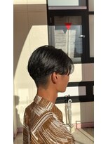 ワークスヘアー(WORKS HAIR)&nbsp;ナチュラルセンターパート