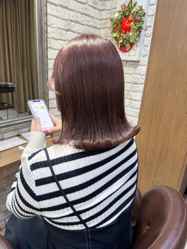 ルーダ(RUEDA) 黒髪カタログ/グレーベージュ/レイヤーロング/アッシュカラー/