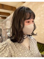 ミディアム/フェイスレイヤー/レイヤーカット/銀座有楽町丸の内