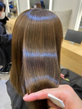 ジーナ 本八幡(Zina) 大人かわいい20代30代40代小顔ショコラベージュ Zina本八幡