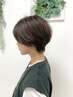 【★プチスパ付★】カット+オーガニックカラー＋炭酸クレンジングスパ⇒￥8800