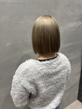 ナンバー 大分中央町店(N°) 【N°大分】@number_oita ☆ミルクティーベージュ☆