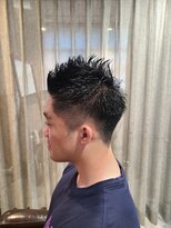 アニュー ヘア アンド ケア(a new hair&care) [清潔感メンズナチュラル]メンズベリーショート刈り上げブラック