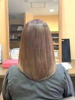 アン ロートル ヘアー(L'un L'autre hair)&nbsp;艶カラー