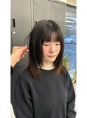 顔まわりレイヤー/reno/金沢美容院