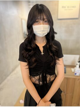 ルフレ 新宿三丁目(Reflet) どこが境目?プルエクステよく馴染む!