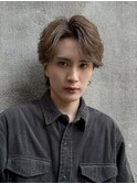 萱原大幹 センターパート/眉毛/短髪/メンズカット