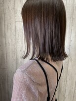 ラグシー(RAGCIE) 【ひとみ】外はねボブ×ホリスティックカラーグレージュ