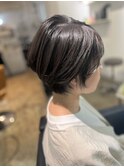ヘルシースタイルショートボブ30代40代50代ブルーグレージュ#133