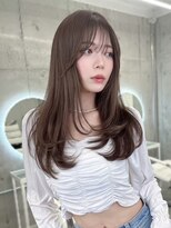 アイシー 表参道(ICY)&nbsp;【憧れ韓国ヘア】レイヤーカットでつくるお洒落ワンカールヘア