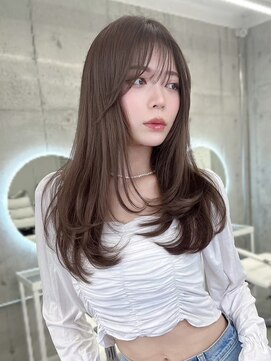 アイシー 表参道(ICY) 【憧れ韓国ヘア】レイヤーカットでつくるお洒落ワンカールヘア