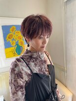 ヘアー ビジン(HAIR Bijin) ナチュラルショート　耳かけショート　ショートボブ　