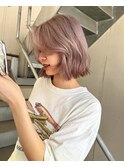 【KASUMI天神美容室】海外ヘア×ハイトーン×グレージュ