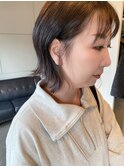 丸みのある外ハネボブ
