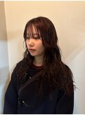 ロングパーマ