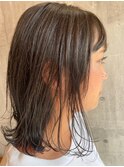 外ハネx耳掛け