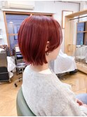 【ディスコネクションボブ×レッドブラウン】