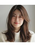 大人重めロング【松戸#五香#白髪染め#カラー#髪質改善】