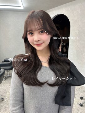 ボタン ハカタ(VOTAN hakata) 北橋流空/ハイレイヤー/顔周りカット/くびれヘア