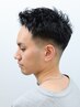【贅沢５分間】カット＋爽快クイックヘッドスパ＋眉毛カット￥5610
