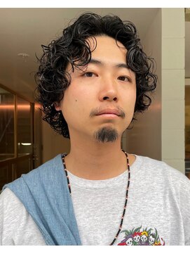 ナループロアオハナ(Nalu pu loa ohana) メンズミディアムウェーブヘアウェーブパーマ