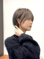 ビューエヒメ(VIEW EHIME)&nbsp;20代30代40代くすみベージュマッシュショート