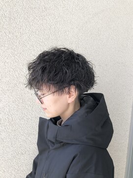 ゴットラトゥール(GOTTO LATOUR) ツイスパ/マッシュ/ツイストスパイラル/メンズパーマ/岡崎美容師