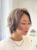 スイ(suiw)&nbsp;デザインカラーショートウルフ【suiw】昭和町/天王寺/阿倍野