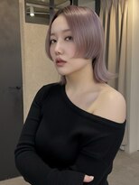 ロアークヘアー(LOARK HAIR) 【LOARK】ピンクグレージュ/ハッシュカット/ウルフカット