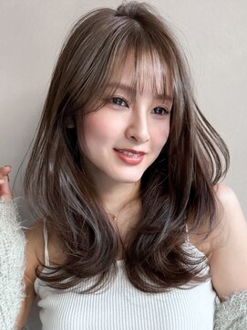 アグノス 青山(Agnos) こなれヘア結べるボブくせ毛風カール薄めバング#505g0103