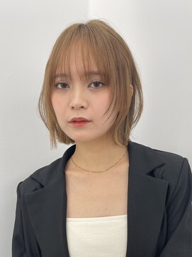 サンドイエナ 横浜店(sand yena) くびレイヤーボブルフネビージュ小顔ワンレンこなれミディ