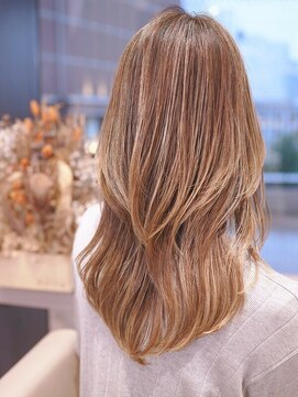 ハーバーズ バイ エムスラッシュ 鎌倉由比ヶ浜(Harbors by M.SLASH) ■HARBORS鎌倉/インナーハイライト/ロングウルフ/外国人風a2-3