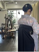 袴の着付け