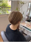 ブリーチ×ミルクティーベージュ